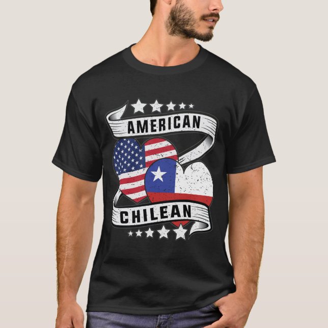 Camisa americana e chilena Half americana (Frente)
