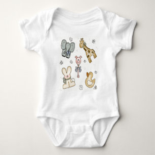 Camisa animal bonito dos amigos do divertimento