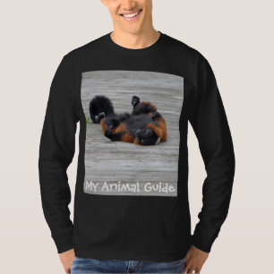 Camisa animal do guia do Lemur