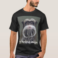 Camisa animal do guia do Tamarin