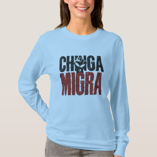 Camisa Anti-ICE Chinga La Migra - Resistência à Vi
