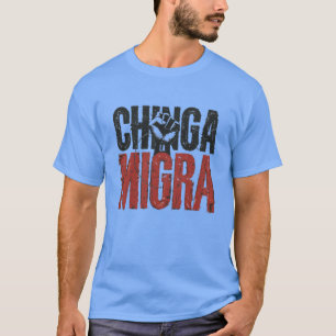 Camisa Anti-ICE Chinga La Migra - Resistência à Vi