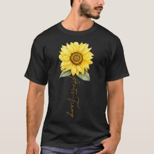 Camisa Anti Trump Sutil Flor Girassol _1
