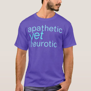 camisa apática contudo neurótico