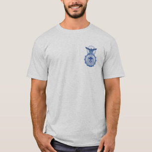 Camisa aposentada de MSgt da polícia de segurança
