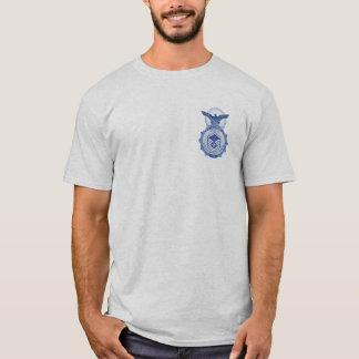 Camisa aposentada de MSgt da polícia de segurança
