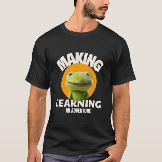 Camisa "Aprender fazer e Aventura" para Professore