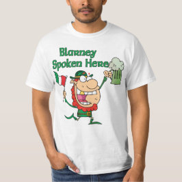 Camisa aqui falada Blarney de T