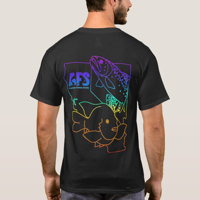 Camisa arco-íris AFS Cal-Neva (Verso)