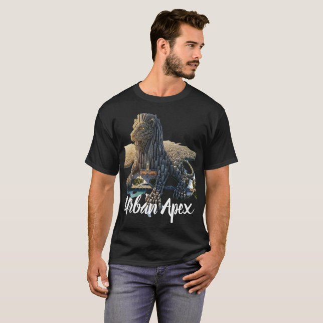 Camisa Arquitetônica do Arranha-Céu Leão do Ápice  (Frente Completa)
