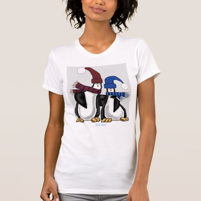 Camisa ártica dos amigos (Frente)