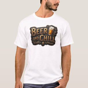 Camisa Artística CERVEJA E RELAX com Design