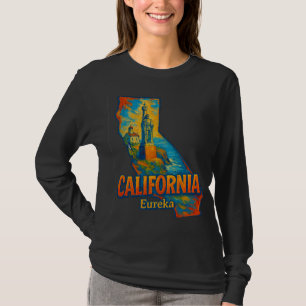 Camisa Artística Estadual da Califórnia - Pintões