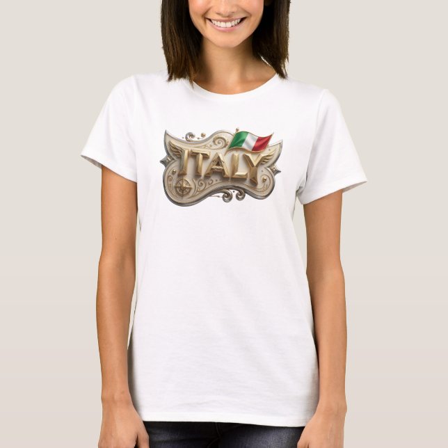 Camisa Artística Gold ITALY Design (Frente)
