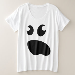 Camisa assustador bonito do traje t do partido do