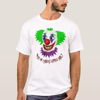 Camisa assustador do palhaço