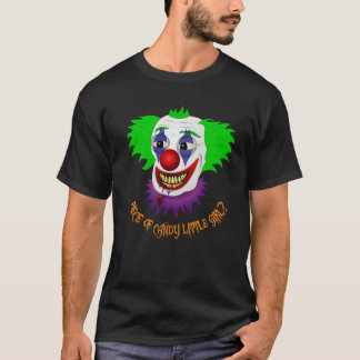 Camisa assustador do palhaço