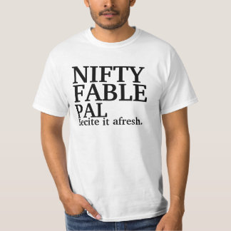 Camisa astuciosa do amigo da fábula