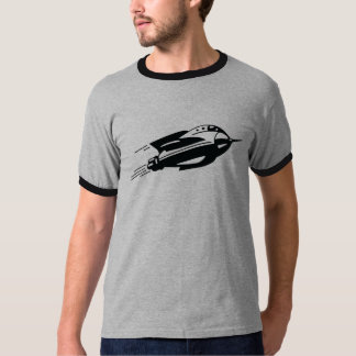 Camisa atarracado preta clássica