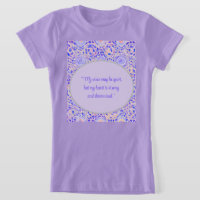 Camisa autista - Voz silenciosa, Coração forte