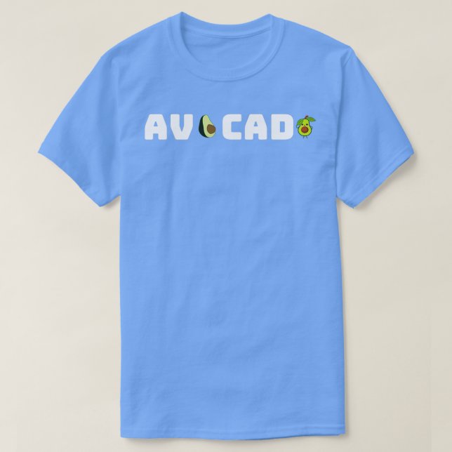 Camisa Avocado Camisa clássica TSirt (Frente do Design)