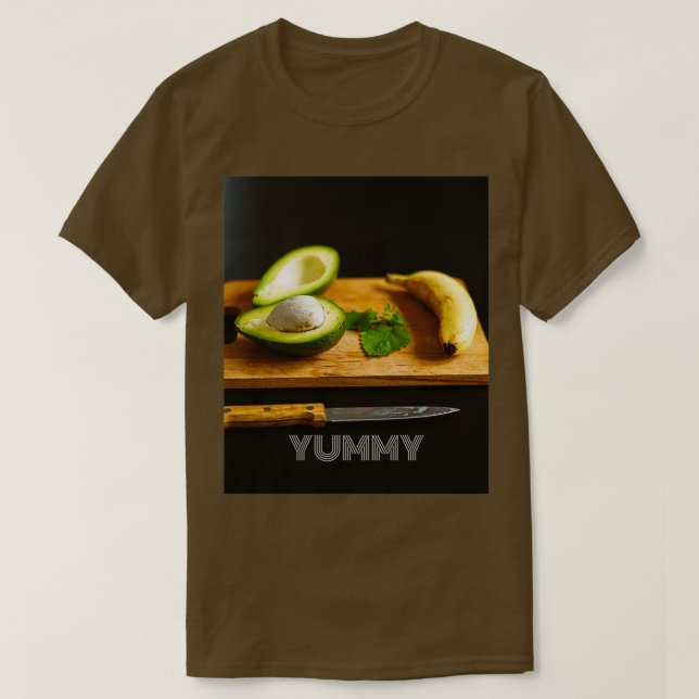 Camisa AvoCardio Avocado (Frente do Design)