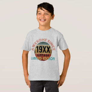 CAMISA AWESOME SINCE 19XX EDIÇÃO LIMITADA