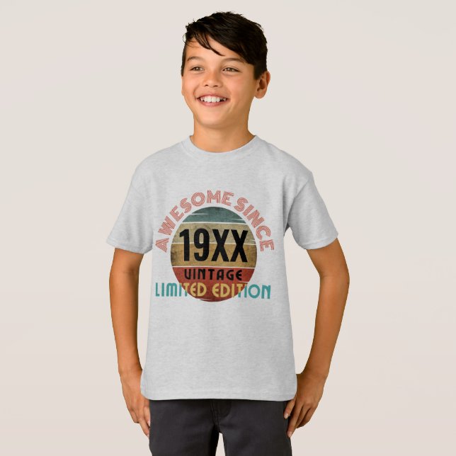 CAMISA AWESOME SINCE 19XX EDIÇÃO LIMITADA (Frente Completa)