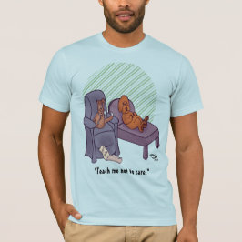 Camisa azul clara dos homens perdedores