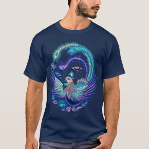 Camisa azul da benevolência