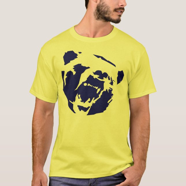 camisa azul do urso (Frente)