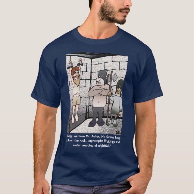 Camisa Azul dos Homens de Tortura (Frente)