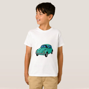 Camisa Azul Hippie Sem Etiqueta