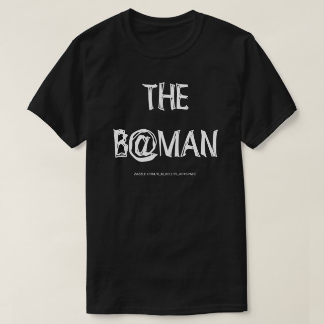 Camisa B@MAN (Frente do Design)