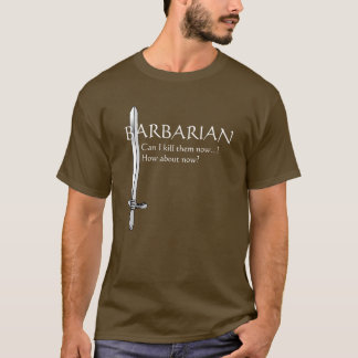 Camisa bárbara de T
