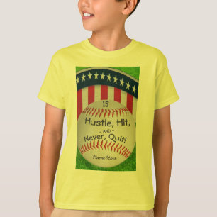 Camisa Baseball Personalizada com Número
