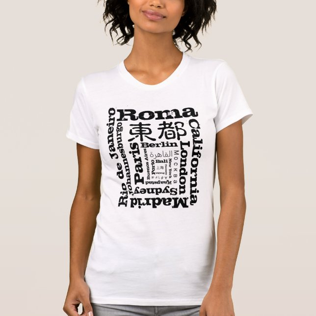 Camisa básica - Around the World (Frente)