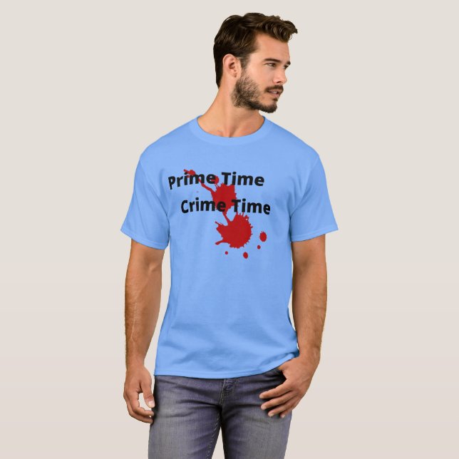 Camisa básica de camiseta masculina (Frente Completa)