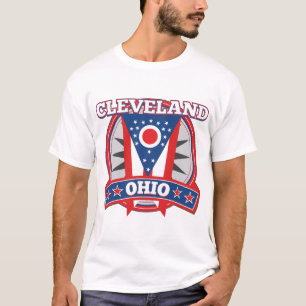 Camisa básica de camiseta masculino de Ohio