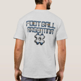 Camisa básica de futebol argentino