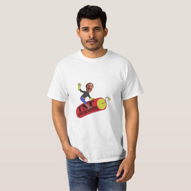 Camisa básica dos anúncios do TNT (Frente Completa)
