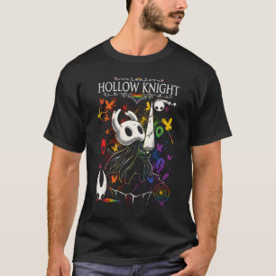 Camisa Básica Escura Hollow Knight Ghost 18