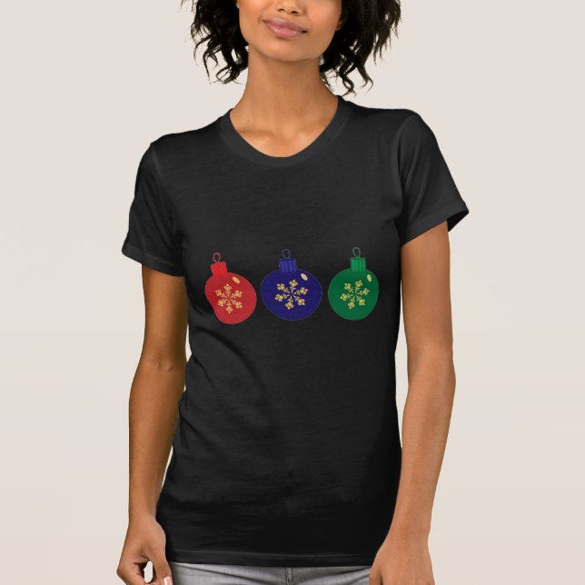 Camisa Baubles de Natal (Frente)