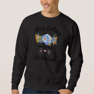 Camisa Beautiful She's Getting Meowied, Solteirona