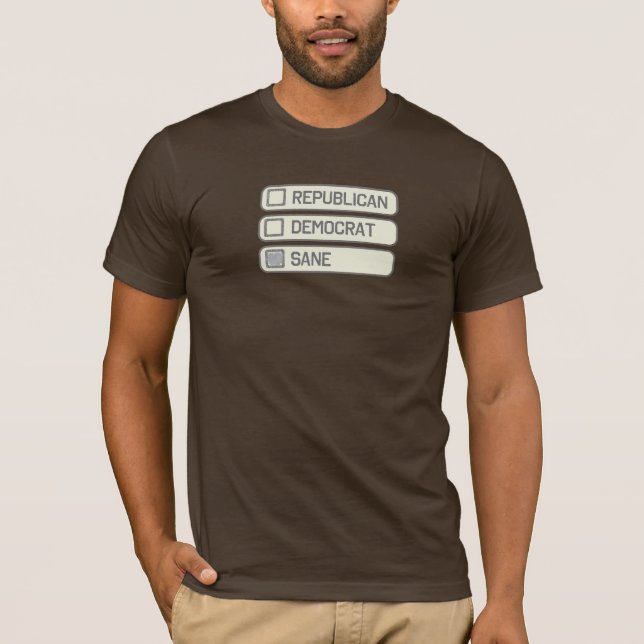 Camisa bem escolhida apoiante múltipla (Frente)