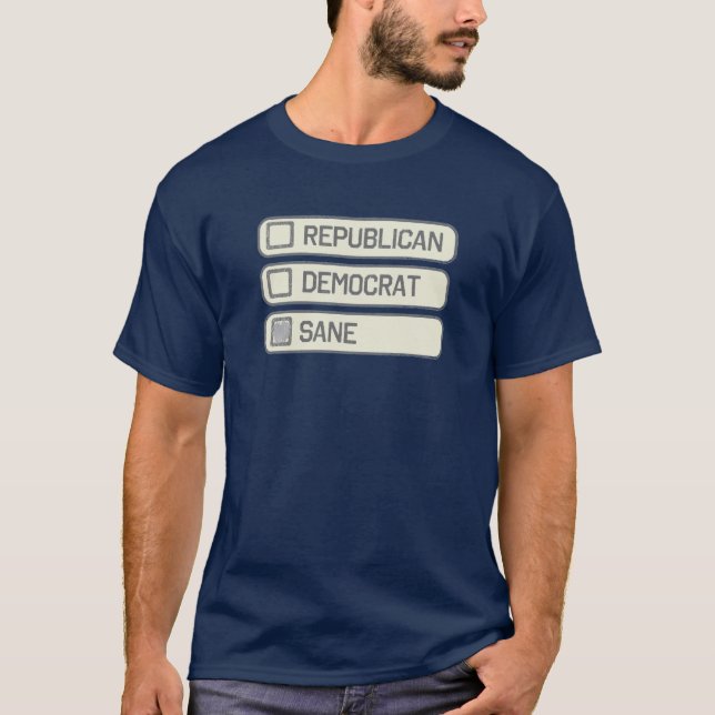 Camisa bem escolhida apoiante múltipla (Frente)