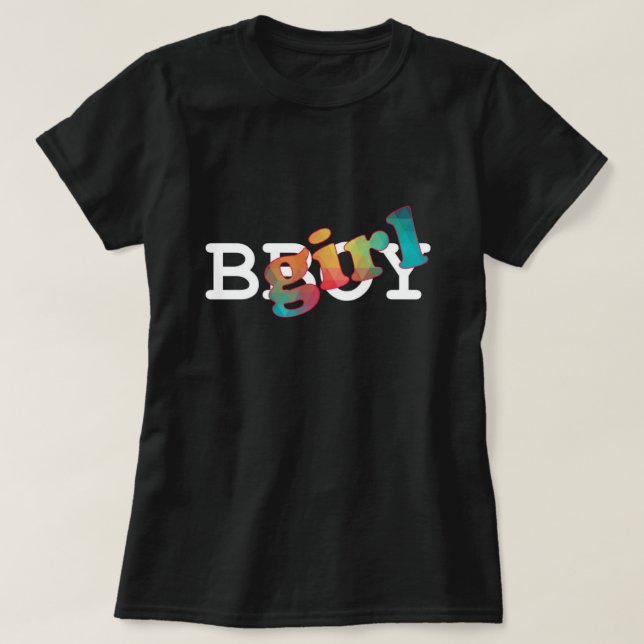 Camisa BGirl (Frente do Design)