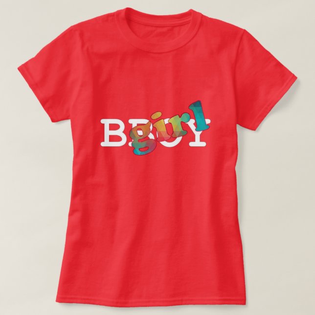 Camisa BGirl (Frente do Design)