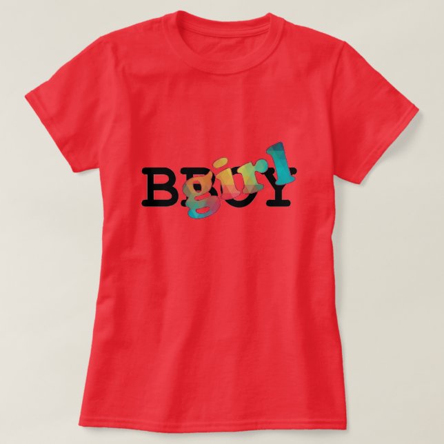 Camisa BGirl (Frente do Design)