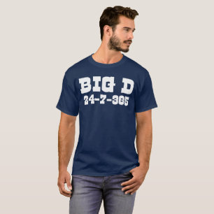Camisa Big D 24-7-365 - Para Os Fãs De Futebol Dal